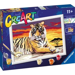 Ravensburger Kreatívne a výtvarné hračky 201938 CreArt Majestátny tiger