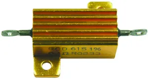 Rcd (Resistors Coils Delaylines) 615-1002-Fbw Wirewound Resistor, 10Kohm, 25W, 1%