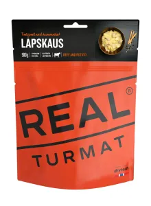 Dehydrované jedlo Hovädzí guláš so zemiakmi Real Turmat® (Farba: Oranžová)