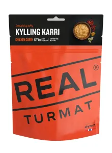 Dehydrované jedlo Kuracie na karí Real Turmat® (Farba: Oranžová)