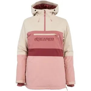 Reaper ZULA Dámska snowboardová bunda, ružová, veľkosť #8004353