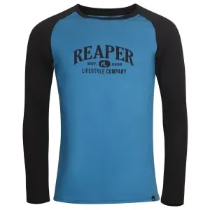 Reaper BCHECK Pánske tričko s dlhým rukávom, modrá, veľkosť #418604