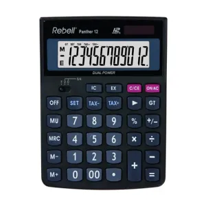 REBELL - Kalkulačka stolová RE-PANTHER 12 BX