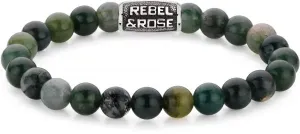 Rebel&Rose Korálkový náramok The Secret Garden RR-80098-V 16,5 cm - S