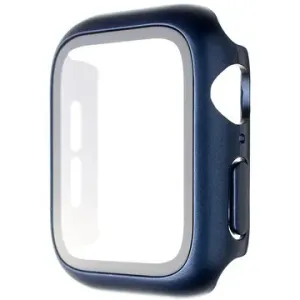 FIXED Pure+ s temperovaným sklom na Apple Watch 41 mm modré