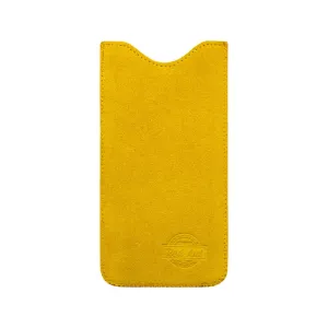 4XL puzdro z brúsenej kože žlté (SPRING)(V)