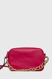 Kožená kabelka Red Valentino ružová farba #6986366