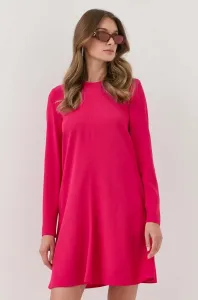Šaty Red Valentino ružová farba, mini, áčkový strih #8738110