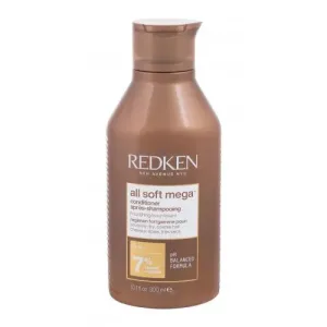 Redken All Soft Mega 300 ml kondicionér pre ženy na hrubé vlasy; na šedivé vlasy