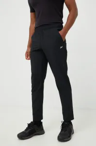 Tréningové nohavice Reebok DMX pánske, čierna farba, jednofarebné #6879018
