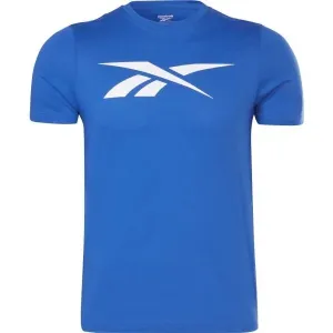Reebok GS VECTOR TEE Pánske tričko, modrá, veľkosť L #458185
