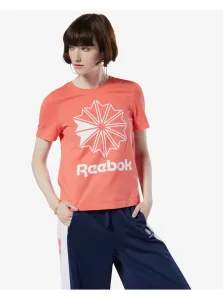 Tričká s krátkym rukávom pre ženy Reebok Classic - oranžová #3162918