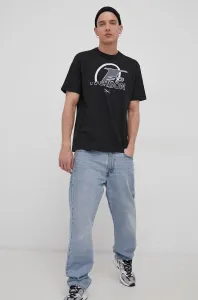 Tričko Reebok Classic HB1192 pánske, čierna farba, jednofarebné