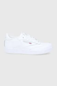 Detské kožené topánky Reebok Classic BS6168 biela farba #174811