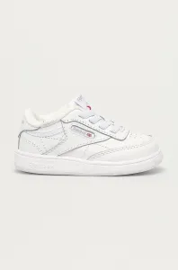 Detské kožené topánky Reebok Classic FZ2095 biela farba #7995527