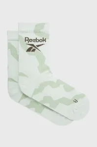 Ponožky Reebok Classic HE2405 zelená farba #191899