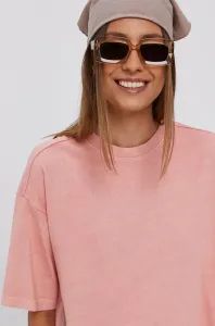 Bavlnené tričko Reebok Classic H09019 ružová farba
