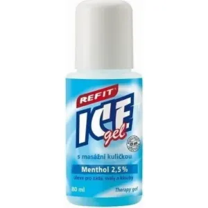 Refit ICE GEL MENTHOL ROLL ON 8 x 80 ml