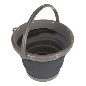 Regatta TPR Foldng Bucket Ebony Grey