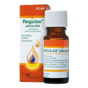 REGULAX pikosulfát sol por (fľ.skl.hnedá) 1x10 ml