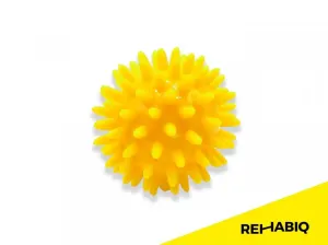 Rehabiq Massage Ball masážna loptička farba Yellow, 6 cm 1 ks