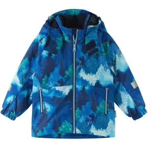 REIMA MUONIO Detská zimná bunda s membránou, modrá, veľkosť #8401146