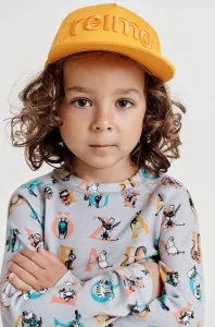 Detská bavlnená čiapka Reima oranžová farba, jednofarebná #270129