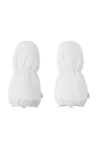 Detské rukavice Reima biela farba