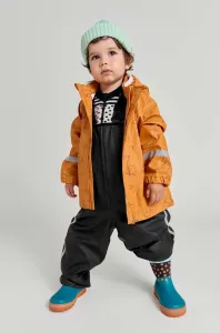 Detská bunda a nohavice Reima Moomin Plask oranžová farba