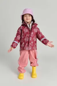 Detská nepremokavá bunda Reima Vesi bordová farba