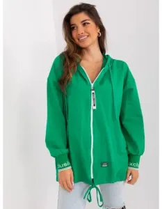 Dámsky sveter s kapucňou DANIELA zelená