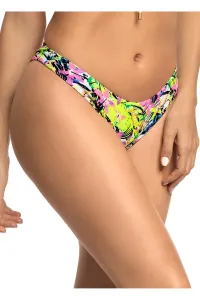 Viacfarebné kvetované plavkové nohavičky brazílskeho strihu Cheeky Brazilian Cut Bikini Jungle #7006309