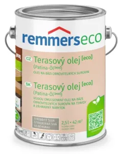 REMMERS PATINA-ÖL - Patinovací olej ECO REM - platingrau 2,5 L