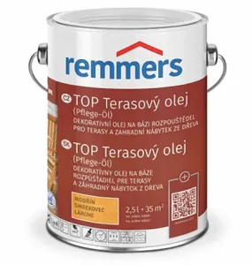 REMMERS PFLEGE-ÖL - TOP Terasový olej REM - bangkirai 2,5 L