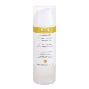 REN Clean Skincare Clarimatte T-Zone Control 150 ml čistiaci gél pre ženy na všetky typy pleti; na mastnú pleť