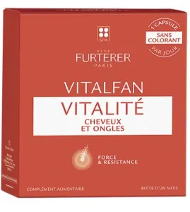 René Furterer Výživový doplnok pre zdravé nechty a vlasy Vitalfan 30 kapsúl