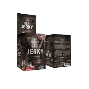 Renjer Modern Nordic Elk (Los) Jerky Black Pepper 300 g display