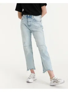 Blue Womens Straight Fit Jeans Replay Maijke - Women #3154950
