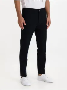 Navy blue men's trousers with wool blend Replay - Men