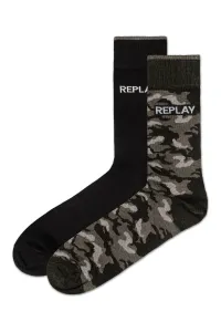 Replay Ponožky 2 páry Čierna #4947404