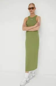 Šaty Résumé zelená farba, midi, priliehavá #8633972