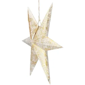 Dekorace vánoční RETLUX RXL 363 WW hvězda zlatá
