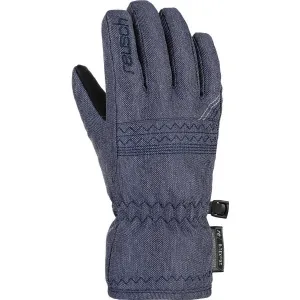 Reusch MARLENA R-TEX XT JUNIOR Detské lyžiarske rukavice, tmavo sivá, veľkosť 4.5