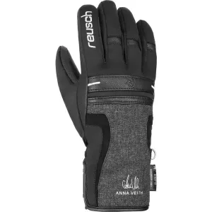 Reusch ANNA VEITH R-TEX XT Lyžiarske rukavice, čierna, veľkosť #6231669