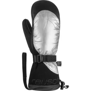 Reusch YETA MITTEN Dámske lyžiarske rukavice, čierna, veľkosť