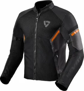 Rev'it! Jacket GT-R Air 3 Black/Neon Orange 2XL Textilná bunda