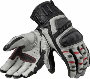 Rev'it! Gloves Cayenne 2 Black/Silver 2XL Rukavice