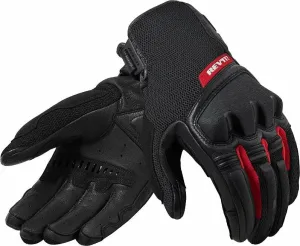 Rev'it! Gloves Duty Black/Red 2XL Rukavice #6292268