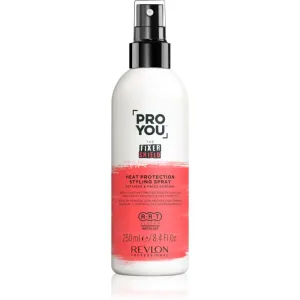 Revlon Professional Pro You The Fixer Shield Heat Protection Styling Spray stylingový sprej pre ochranu vlasov pred teplom a vlhkom 250 ml