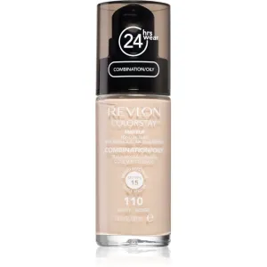 Revlon Cosmetics ColorStay™ dlhotrvajúci zmatňujúci make-up pre mastnú a zmiešanú pleť odtieň 110 Ivory 30 ml